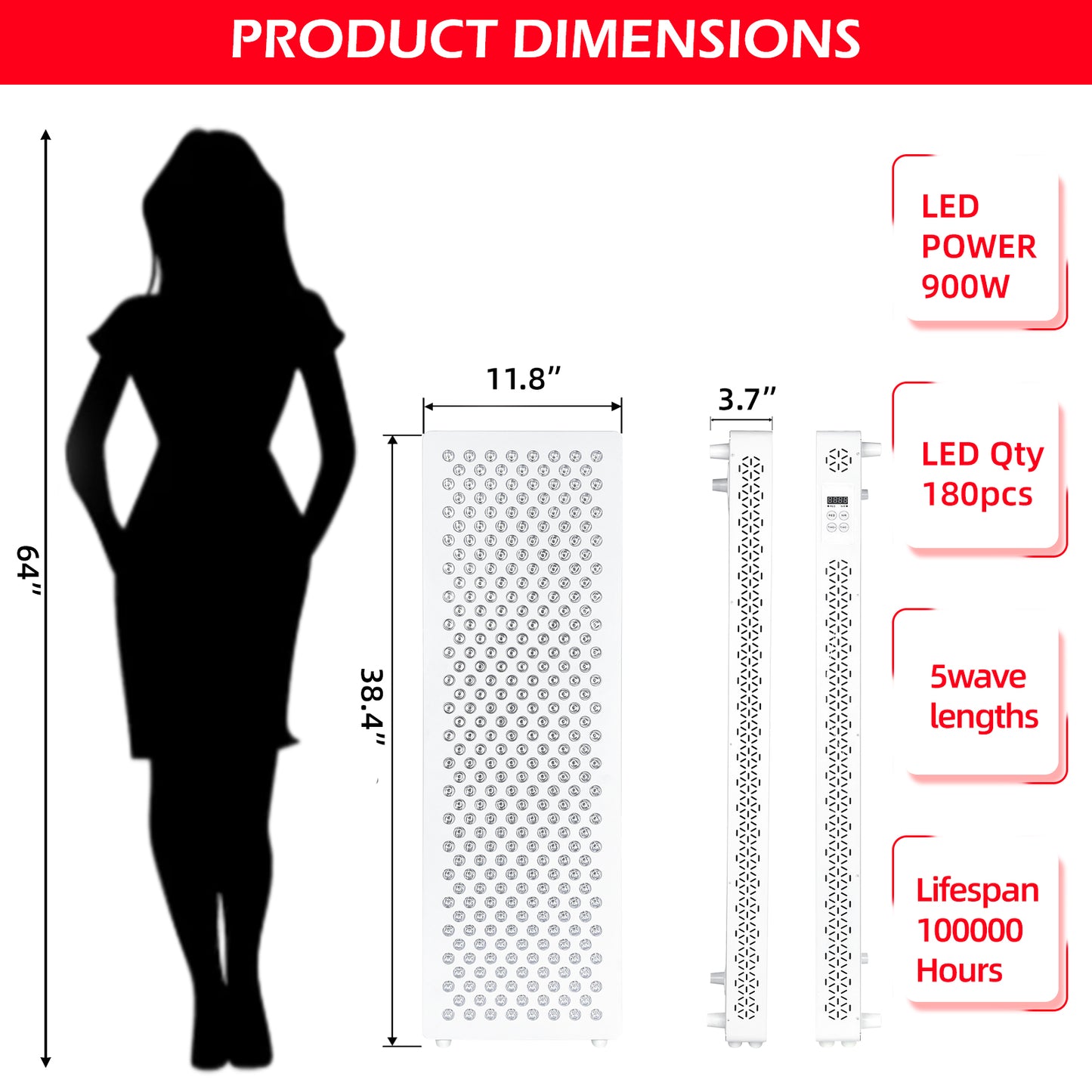 YODOLLA LED Red Light Therapy Device for Full Body