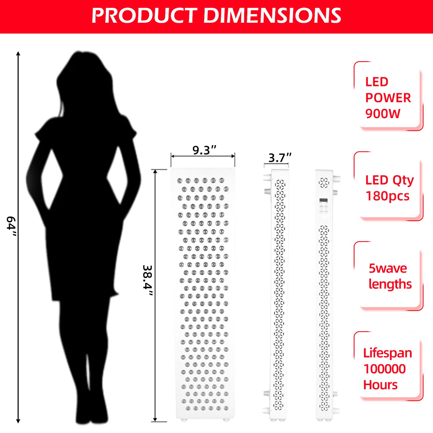 YODOLLA LED Red Light Therapy Device for Full Body