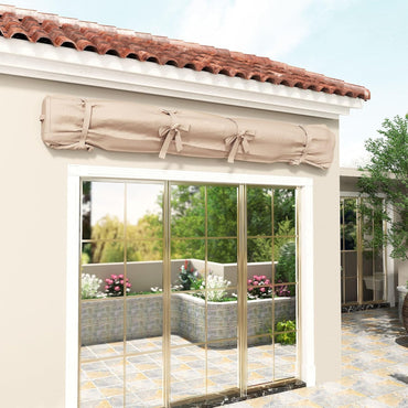 YODOLLA Retractable Awning Cover All-Weather Protective Storage Bag, Beige