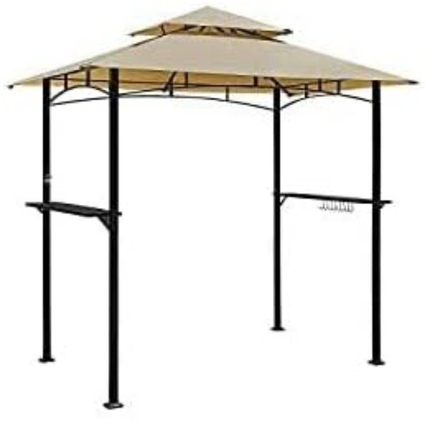 YODOLLA 2.5m Double-Tier BBQ Gazebo Grill Canopy