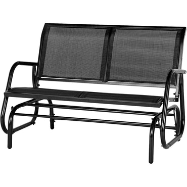 YODOLLA Glider Bench 2 Seater Garden Rocking Chair
