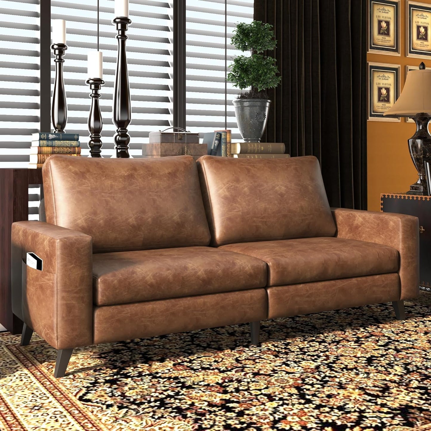 YODOLLA 200cm Sofa Couch, Large 2-3 Seater Modern Sofa