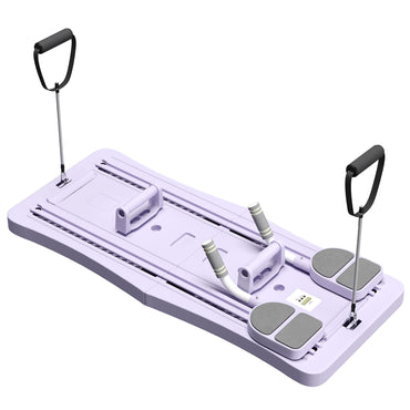 YODOLLA 5 in 1 Foldable Pilates Reformer Board with LED Counter, Purple
