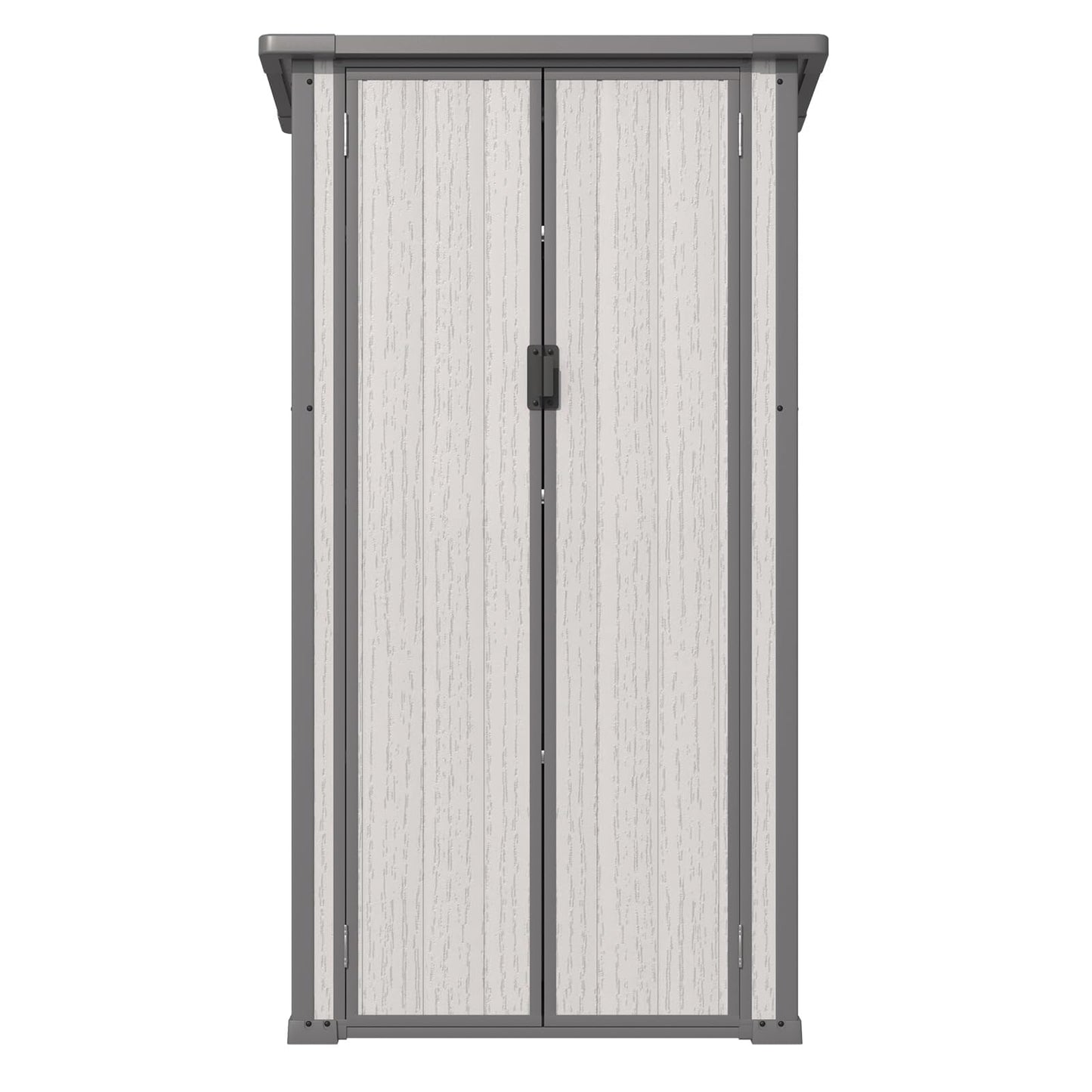 YODOLLA Tall Outdoor Storage Cabinet with 3 Adjustable Shelves