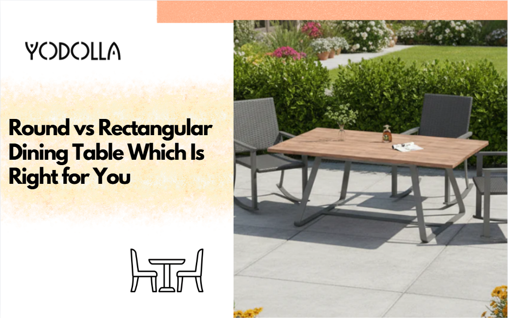 Round vs Rectangular Dining Table