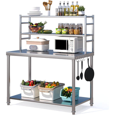 YODOLLA  Stainless Steel Kitchen Work Table