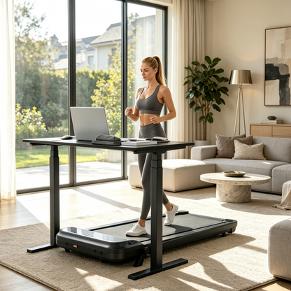 YODOLLA Under Desk Treadmill,Portable Flat Walking Pad