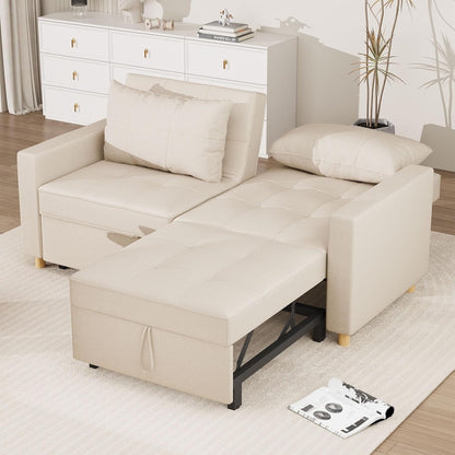 YODOLLA Sofa Bed Sleeper Pull Out Convertible, 2-Seater 3-in-1 Sofa Couch Beds