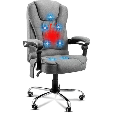 YODOLLA High Back Office Chair Heated Massage, Executive Desk Chairs with 7-Point Vibration