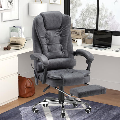 YODOLLA Office Chair with Footrest, Desk Chairs For Home With Back Support