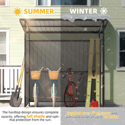 YODOLLA 2 x 2.2m Hardtop Grill Gazebo, Outdoor Pergola for Patio