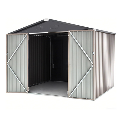 YODOLLA 6x8ft Outdoor Storage Shed