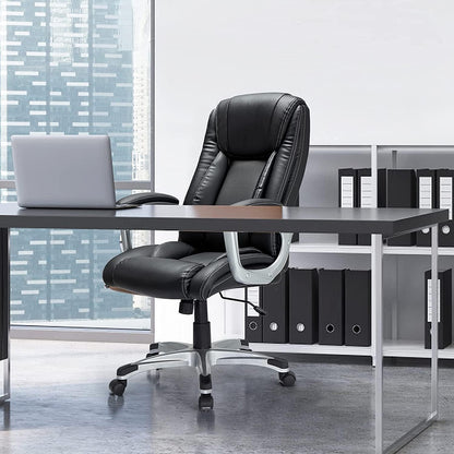 YODOLLA Leather Office Chair Ergonomic with High Back