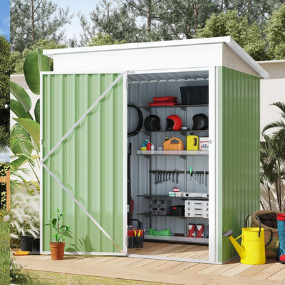 YODOLLA Metal Shed,Garden Sheds and Outdoor Storage