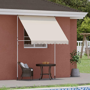 YODOLLA DIY Free Standing Awning, Garden Awnings with Hand Crank