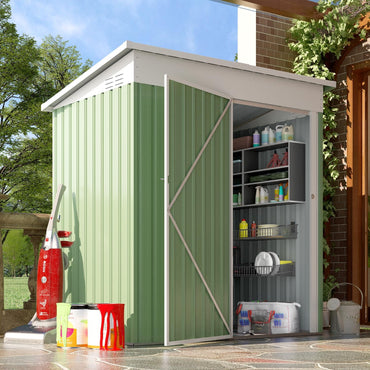 YODOLLA Metal Shed,Garden Sheds and Outdoor Storage