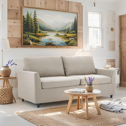 YODOLLA 2 Seater Sofa with Removable Sofa Covers, Morden Love Seat Comfy Couch