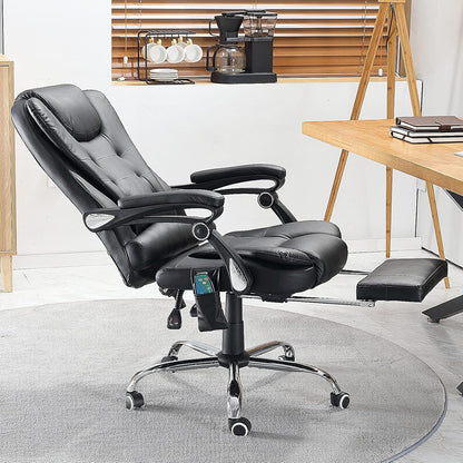 YODOLLA Office Chair with Footrest, Desk Chairs For Home With Back Support
