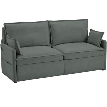 YODOLLA 4 in 1 Sofa Bed Queen, 72" Pull Out Couch Sleeper Sofa Bed