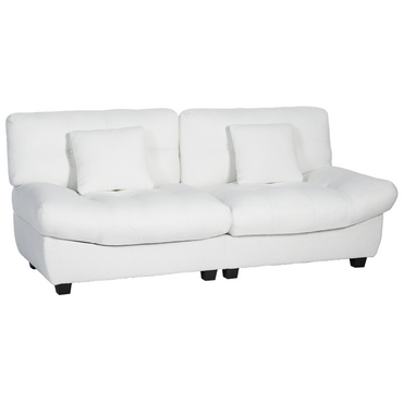 YODOLLA Armless 3-4 Seater Sofa 190cm, Thick Cushion Sofa