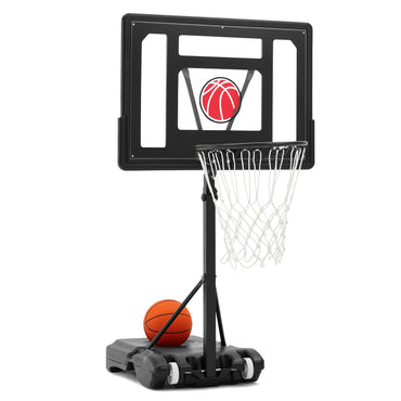 YODOLLA Portable Basketball Hoop Poolside Basketball Hoop 81cm x 58cm, 0.95m-1.25m