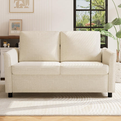 YODOLLA 2 Seater Sofa with Removable Sofa Covers, Morden Love Seat Comfy Couch