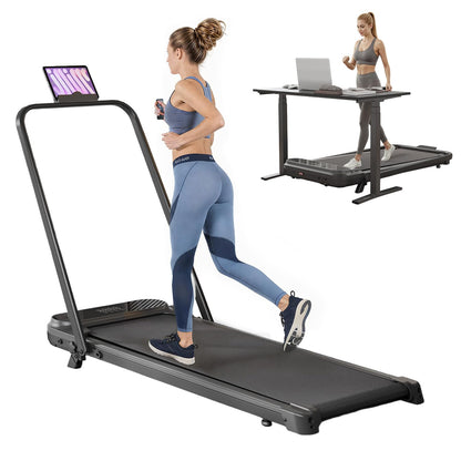 YODOLLA Walking Pad Foldable Treadmill with 8% Incline for Home & Office