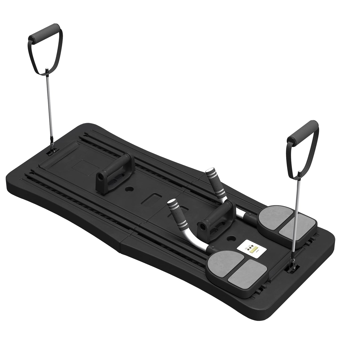 YODOLLA 5 in 1 Foldable Pilates Reformer Board with LED Counter, Black