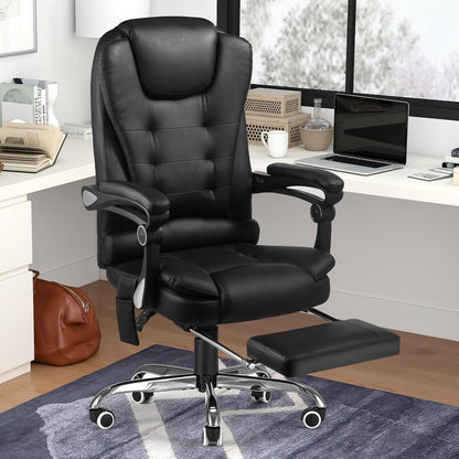 YODOLLA Office Chair with Footrest Desk Chairs For Home With Back Support