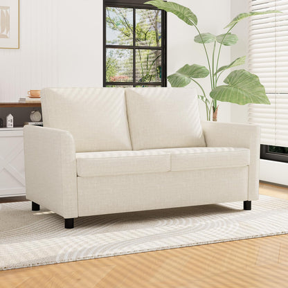 YODOLLA 2 Seater Sofa with Removable Sofa Covers, Morden Love Seat Comfy Couch