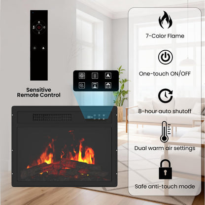 YODOLLA 58cm Electric Fireplace Insert