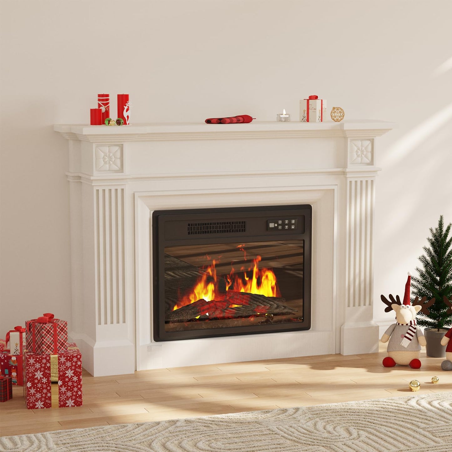 YODOLLA 58cm Electric Fireplace Insert