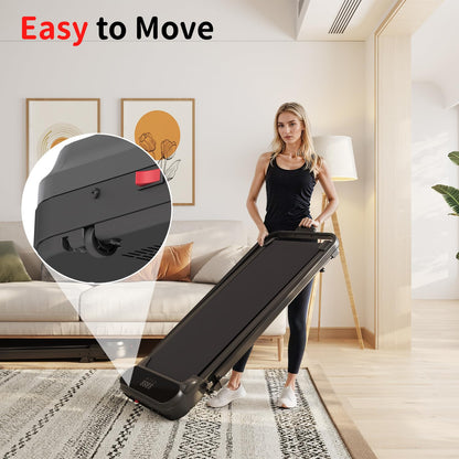 YODOLLA Walking Pad Foldable Treadmill with 8% Incline for Home & Office