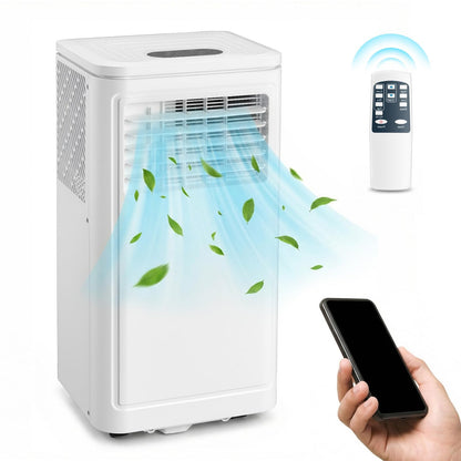 YODOLLA 9000 BTU Portable Air Conditioner, 4-in-1 Mobile Air Conditioning Unit